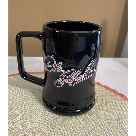 Vintage 2001 Dale Earnhardt Sr Black 18 Oz Coffee Mug #3 With Box - Picture 2 of 12